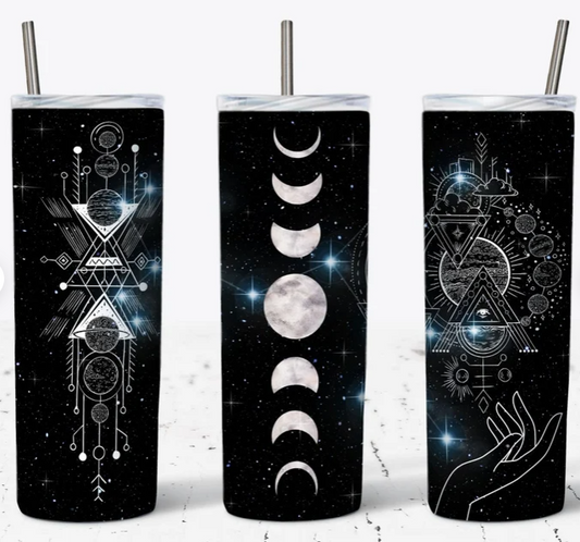 Mystical Moon Phases 20oz Tumbler